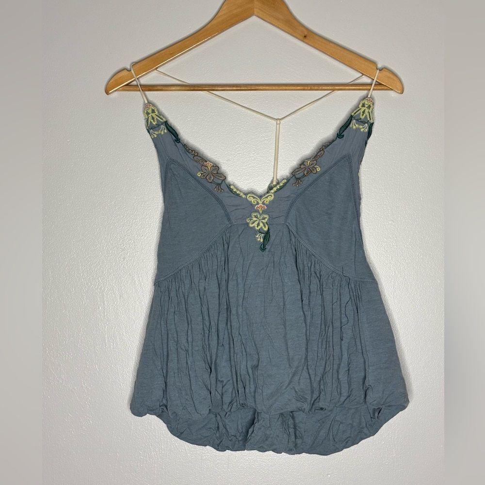 Free People Boho Strappy Crop Tank. XS